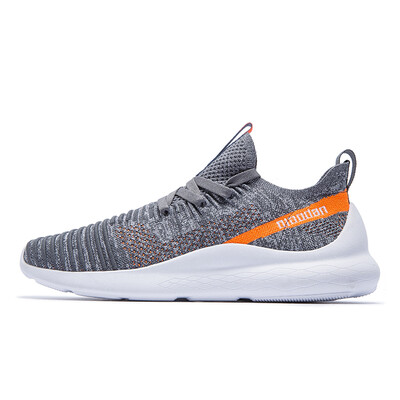 

Jordan mens shoes breathable lightweight casual shoes travel wear running shoes men XM3580217 coal gray shiny orange 45