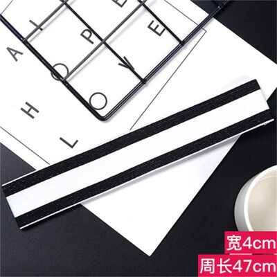 

Sport Yoga Elastic Hair Bands For Adult And Kids Alphabet Letter Headbands Girls Hair Accessories 2018 Hot Sale