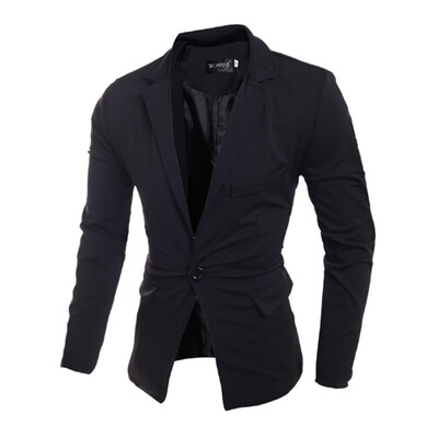 

Zogaa New Men's Wind Coat Slim Contrast Color Fashion Stand Collar