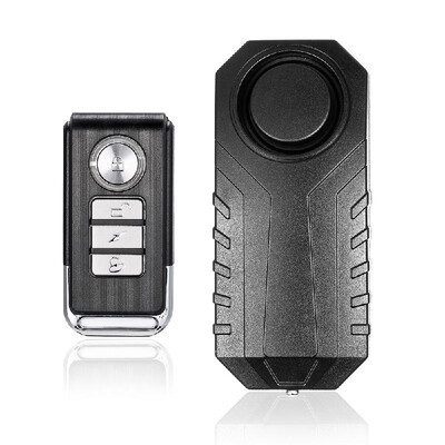 

Bicycle Electric Tricycle Door Window Vibration Alarm Intelligent Antitheft Alarm Wireless Remote Control Alarm Supper Loud