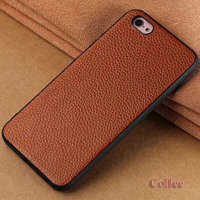 

Genuine Leather Phone Case For Vivo X9 Case Litchi Texture Back Cover For X20 X9S Plus Case