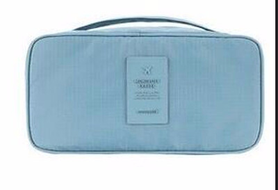 

Bra Underwear Storage Bag Waterproof Nylon Travel Portable Makeup Pouch Case Han