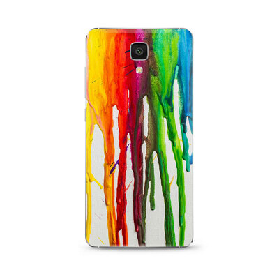 

GEEKID MI 4 Back Decal sticker watercolor Phone back sticker Protector Decal cover MI waterproof avery stickers