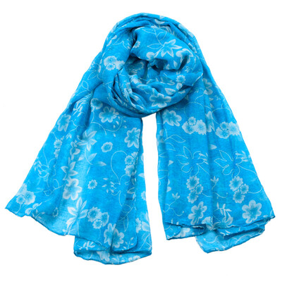 

Jeouly print scarves women flower Echarpes Foulard Femm long scarf voile sunscreen shawls red hijab wraps cachecol marcas rings