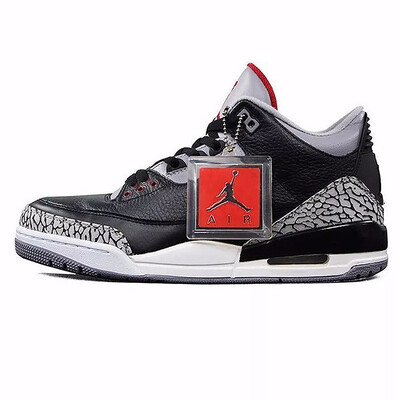 

Nike Air Jordan 3 Black Cement AJ3 Men s Basketball Shoes Sneakers Sport Outdoor