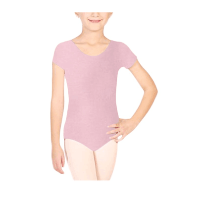 

Buenos Ninos Girls 7-14x Basic Short Sleeve Leotard