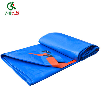 

Qilu Enron blue orange rain cloth tarpaulin cloth plastic cloth rainproof rain cloth color strip cloth raincoat tarpaulin waterproof sunscreen tarpaulin 810 m