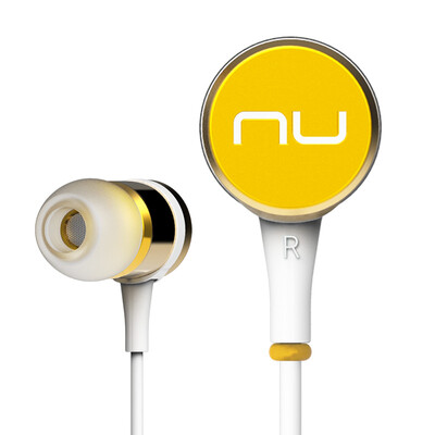 

NXP NuForce NE-Pi in-ear headphones plated beryllium film yellow