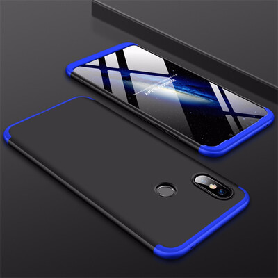

Goowiiz Phone Case For Xiaomi Mi 88 SE6XA2Note 3 Fashion Color collision 360 Degree Coverage PC Full Protection