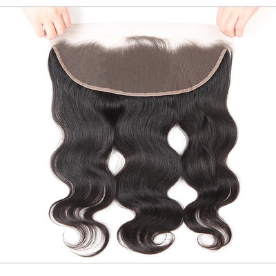 

13x4 Lace Frontal Closure With Baby Hair Brazilian Human Hair Body Wave Remy Hair Dolago