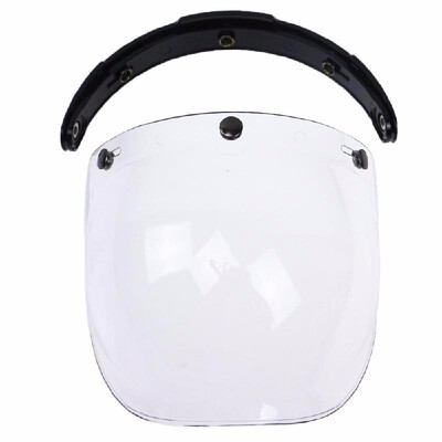 

3-Snap Bubble Wind Shield Visor For Biltwell Gringo&Bonanza Motorcycle Helmet