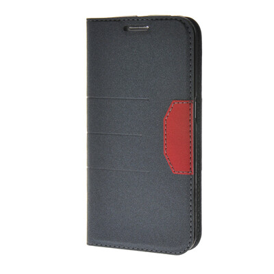 

MOONCASE Fashion Leather Side Flip Wallet Card Holder Stand Pouch ЧЕХОЛ ДЛЯ Samsung Galaxy S6 Edge Black