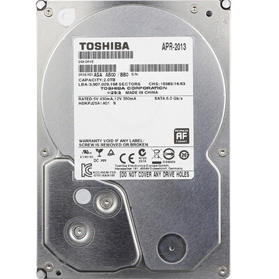 

Toshiba TOSHIBA 1TB 5700 to 32M SATA3 monitoring level hard drive DT01ABA100V