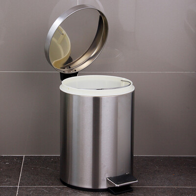 

Ou Runzhe trash cans 8L thicker barrel slow down mute new material inside the barrel of waste paper drums