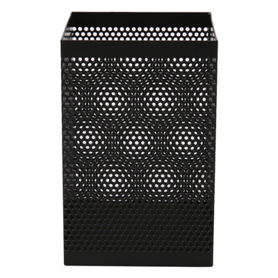 

Morning light  & G ABT98401 metal mesh square pen holder storage box black