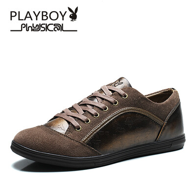 

PLAYBOY brandLeisure lower-cut sneakersRetro England styleMens shoes