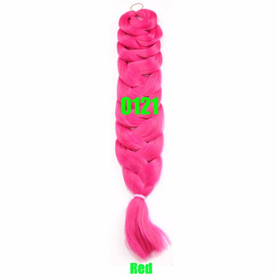 

Jumbo Braids Synthetic Braiding Hair 23 Color Available 165g 41 Inch Hair Extension Pink Blue Green 1pce