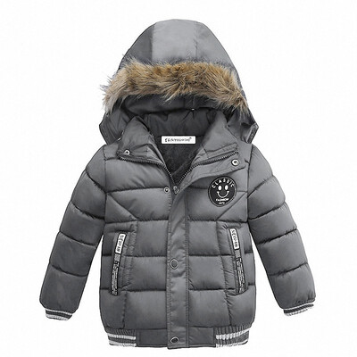 

Baby Boys Jacket 2018 Autumn Winter Jacket For Boys Children Jacket Kids Hooded Warm Outerwear Coat For Boy Clothes 2 3 4 5 Year