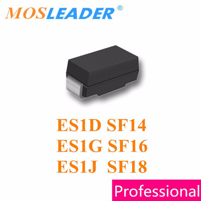 

Mosleader SMD SF14 ES1D SMA ES1G SF16 ES1J SF18 2000pcs DO214AC 1A 200V 400V 600V High quality