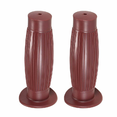 

Universal 78 22MM Vintage rubber Motorcycle handle grips coffee Motorbike handlebar grips 4 Colors Available