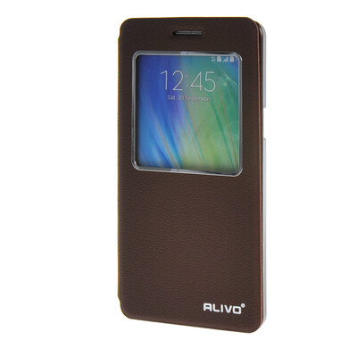 

MOONCASE ЧЕХОЛ ДЛЯ Samsung Galaxy A5 Slim View Window Leather Flip Bracket Back Cover wine