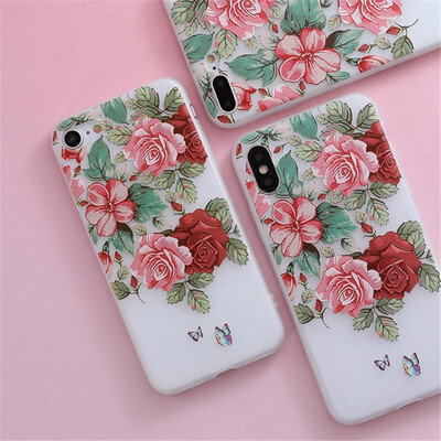 

iphone 6 6s 8 678 plus X 5s 5 SE Case Granite Scrub Marble Stone Painted Silicone Phone Case
