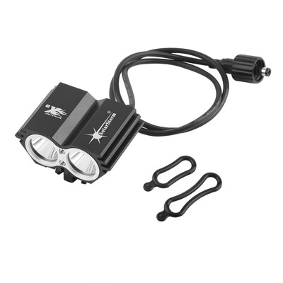 

5000 Lumens 2x XM- U2 LED Cycling Bike Bicycle Light Headlamp HeadLight
