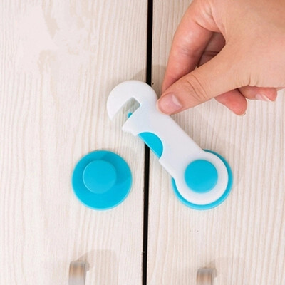 

6pcs Child safety lock Baby Security Protection padlock for Cabinet Drawer door window Furniture lock