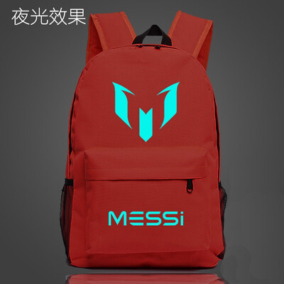

Student School Backpack Messi Backpacker Teenager Luminous Bags Multicolored Male&Female College Anti-theft Boys School Bag