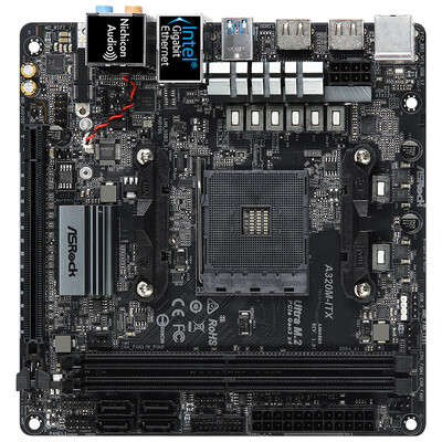 

ASRock A320M-ITX motherboard AMD A320AM4 Socket