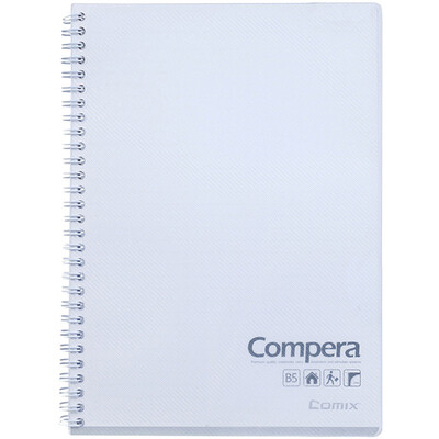 

Together (COMIX) CPB5801 Compera double helix PP noodles / notepad B5 80 pages transparent