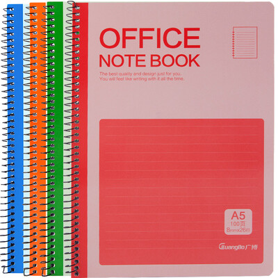

Guangbo (GuangBo) 6 loaded with 100 A5 office note book diary of the current color of the random GBX0823