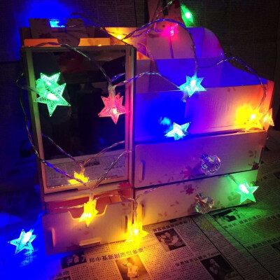 

3M6M10M Christmas Tree Fairy Lights Star 3AA Battery USB Universal LED string lights for holiday Wedding Party Indoor