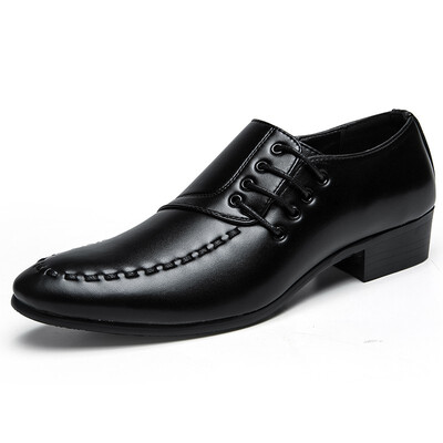 

Mens Leather Oxford Dress Shoes Formal Lace up Modern Shoes