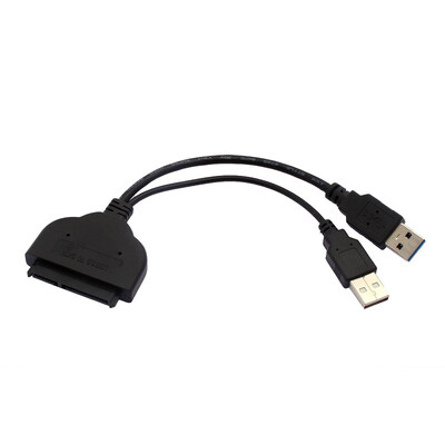 

Hard Disk Driver Adapter Transfer Rate Up to 5GbSec USB 30 to SATA 22P 25"