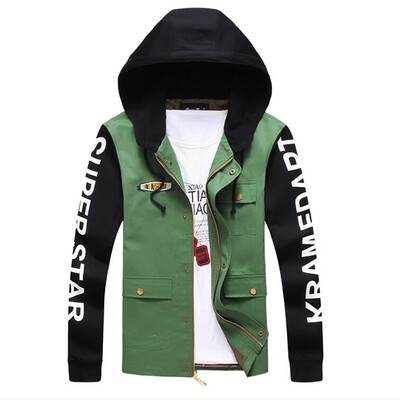 

Zogaa New Korean Mens Jacket Slim Printing