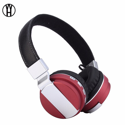 

WH BT008 Head-mounted metallic paint motion card stereo headset wireless Bluetooth headphone for xiomi samsung iphone huawei