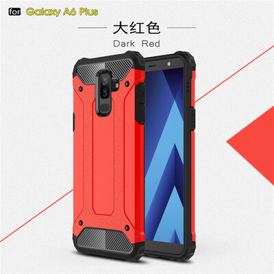 

Goowiiz Phone Case For Samsung Galaxy A6 2018A6 Plus 2018 King Kong Armor Fashion Bumper PC TPU Prevent falling