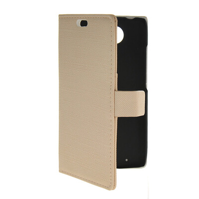 

MOONCASE Slim Leather Side Flip Wallet Card Slot Pouch Stand Shell Back ЧЕХОЛ ДЛЯ Motorola Moto Droid Turbo XT1254 Beige