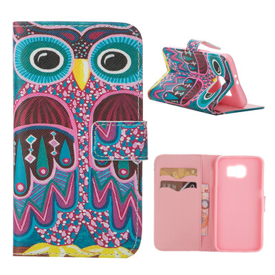 

MOONCASE ЧЕХОЛ ДЛЯ Samsung Galaxy S6 Flip PU Leather Fold Wallet Card Slot Kickstand Back [Pattern series] /a12