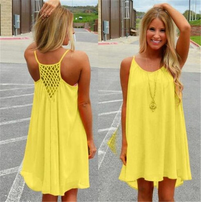 

Women beach dress fluorescence female summer dress chiffon voile women dress 2018 summer style women clothing plus size