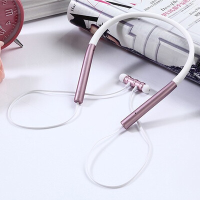

Wireless Bluetooth headset magnetic suction neck hanging type