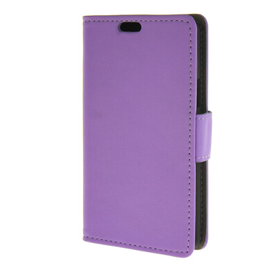 

MOONCASE Vivid colors Leather Wallet Card Slot Bracket Back чехол для LG Joy H220 Purple