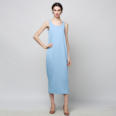 

CANIS@Sexy Women Summer Casual Sleeveless Backless Long Dress Beach Dress
