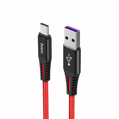 

HOCO Original 5A Quick Charger Cable USB Type-C For Huawei Mate 10 9 P10 Charging Cable For QC 30 Charger USB C Type-C Cable