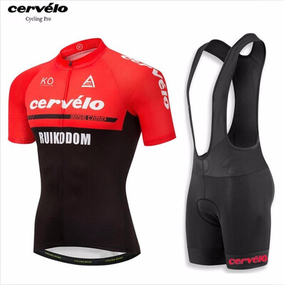 

Cycling jersey 2018 pro team Cervelo pink short sleeve cycling clothing bib shorts kit ropa ciclismo road MTB bike clothes