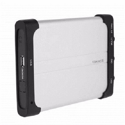 

Owon VDS1022I virtual dual-channel oscilloscope bandwidth of 100MSS 25Mhz USB isolation 1G sample rate