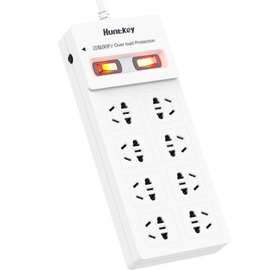 

Huntkey SSH801 8-bit 18m with overload dual switch socket row plug insert plug