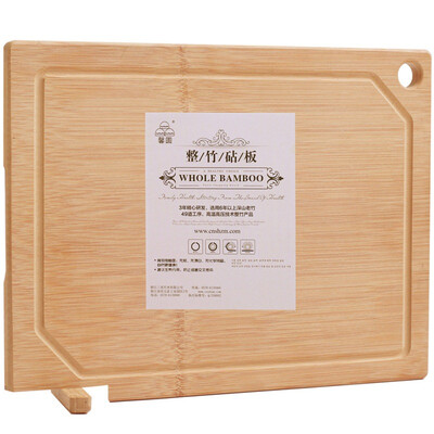 

Xin round bamboo sink standing chopping board double-sided cutting board chopping board YZZ63 (38 * 28 * 1.8cm
