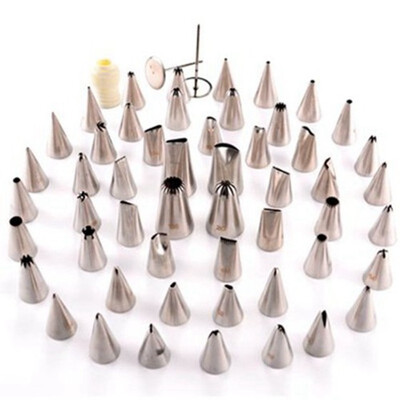 

UpperX Cake Decoration set icing nozzles piping 52pcs Patisserie